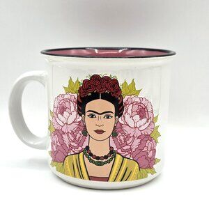 Frida Kahlo Coffee Soup Mug Microwave & Dishwasher Safe Lg 16oz By Market Finds
